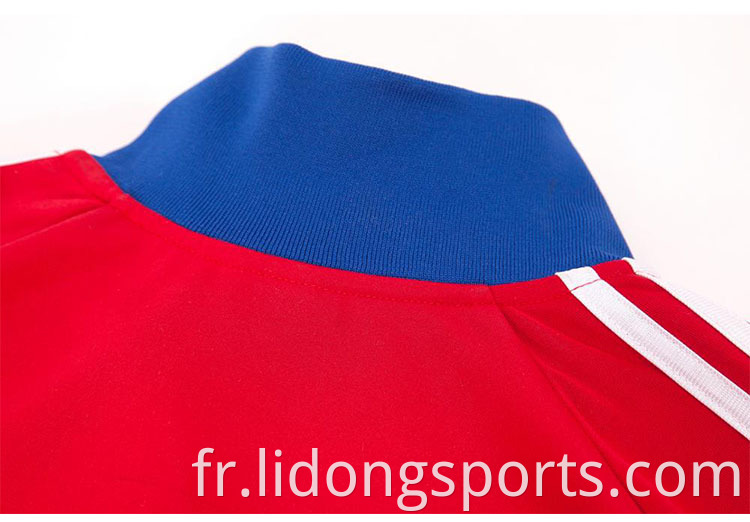 Nouveau dernier entraînement personnalisé sports de sports porte des hommes d'entraînement Jogging Jacket Sport Veste en gros